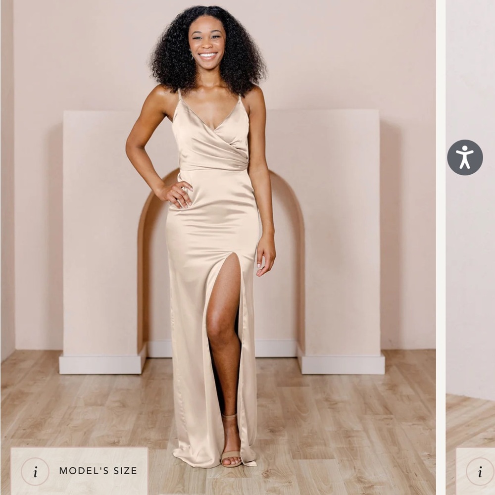 Rava Satin Revelry Dress